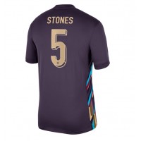 Maglie da calcio Inghilterra John Stones #5 Seconda Maglia Europei 2024 Manica Corta